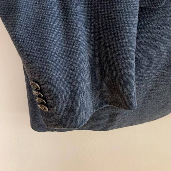 NEW 7 Diamonds Size XL Mens Sport Coat Blazer Jacket Navy Blue Lined Career Work - Picture 6 of 12